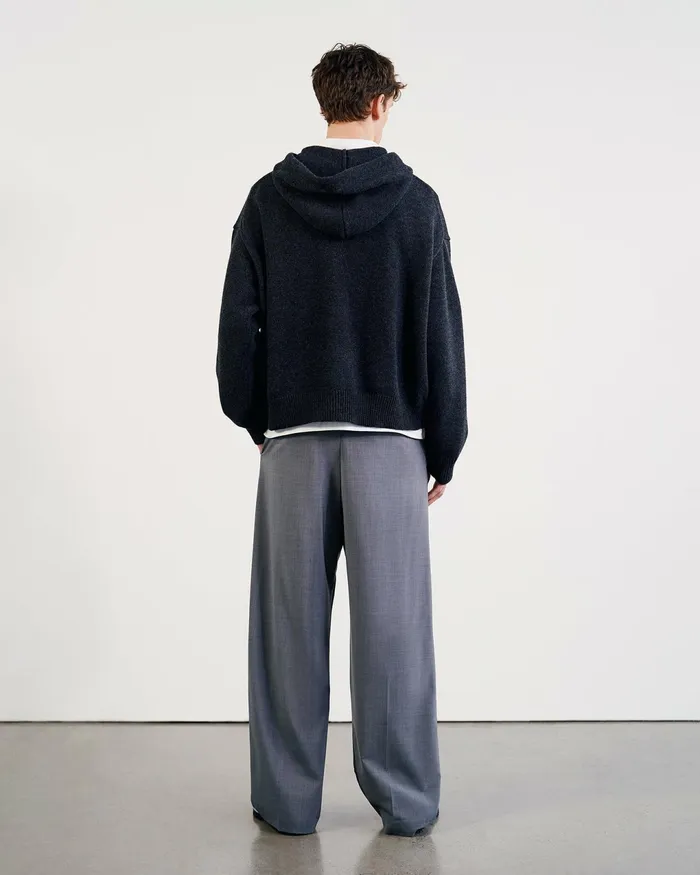 DAGEN HOODIE Charcoal Men Nili Lotan Sweaters