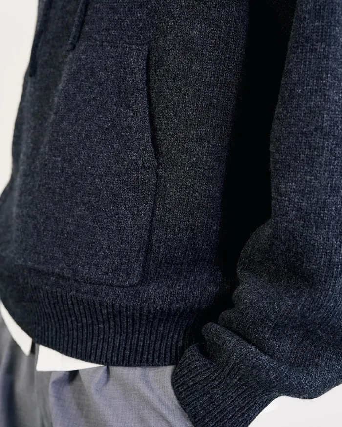 DAGEN HOODIE Charcoal Men Nili Lotan Sweaters