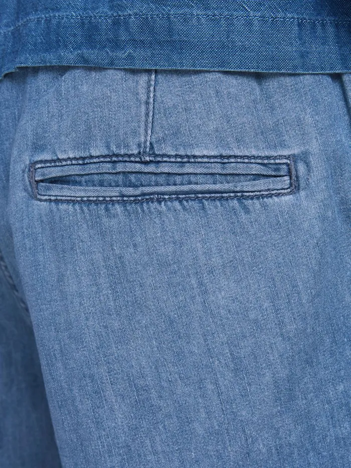 Denim Shorts JACK and JONES Mens JACK JOGGER AKM 225 DENIM SHORTS Blue Blue Denim Cheap On Sale