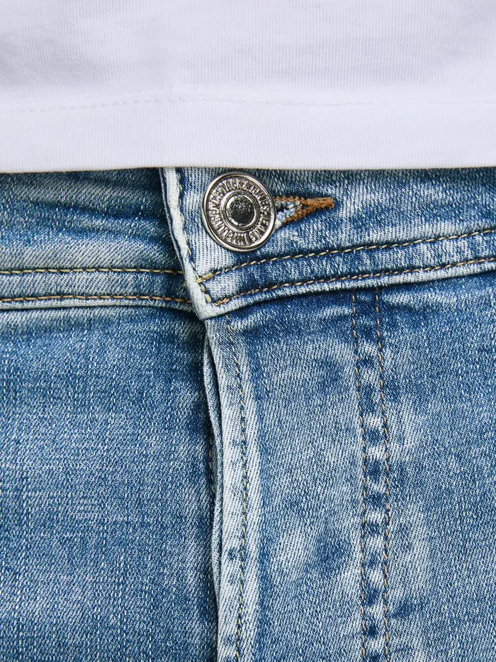 Denim Shorts JACK and JONES Mens RICK ORG JJ 657 50SPS DENIM SHORTS Blue Blue Denim On Sale