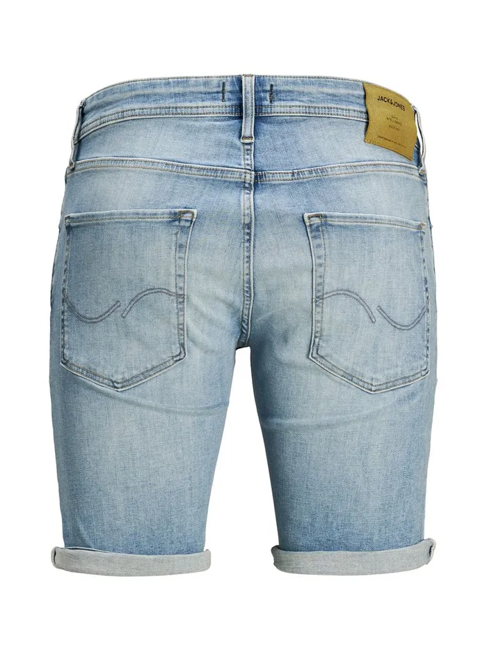 Denim Shorts JACK and JONES Mens RICK ORG JJ 657 50SPS DENIM SHORTS Blue Blue Denim On Sale