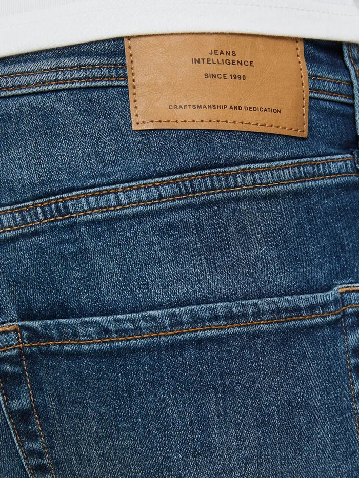 Denim Shorts JACK and JONES Mens RICK ORIGINAL AGI 005 DENIM SHORTS Blue Blue Denim Gift for Friend