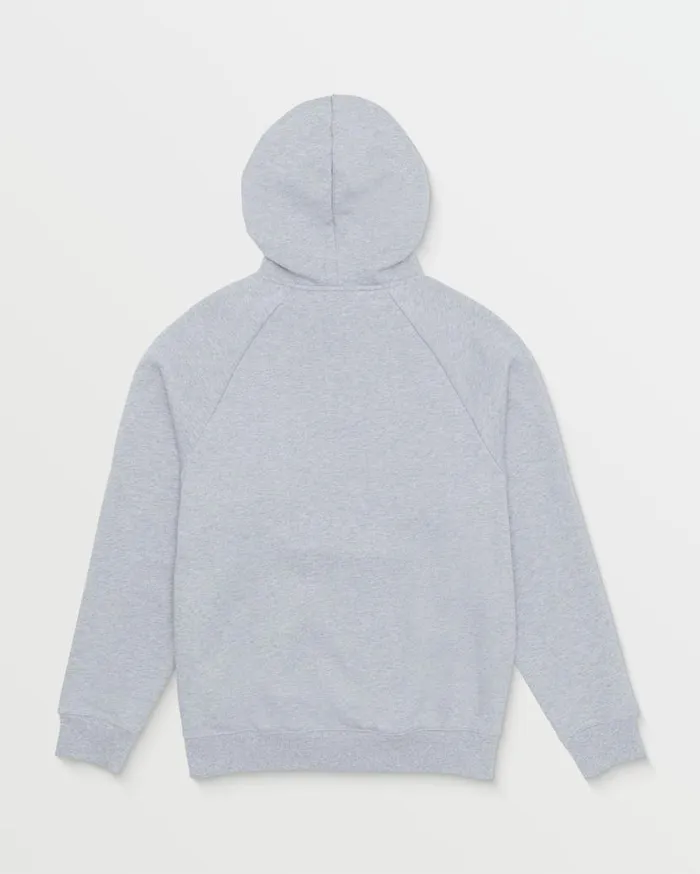 Dental Pullover Hoodie 8211 Heather Grey Mens Volcom Hoodies and Sweatshirts