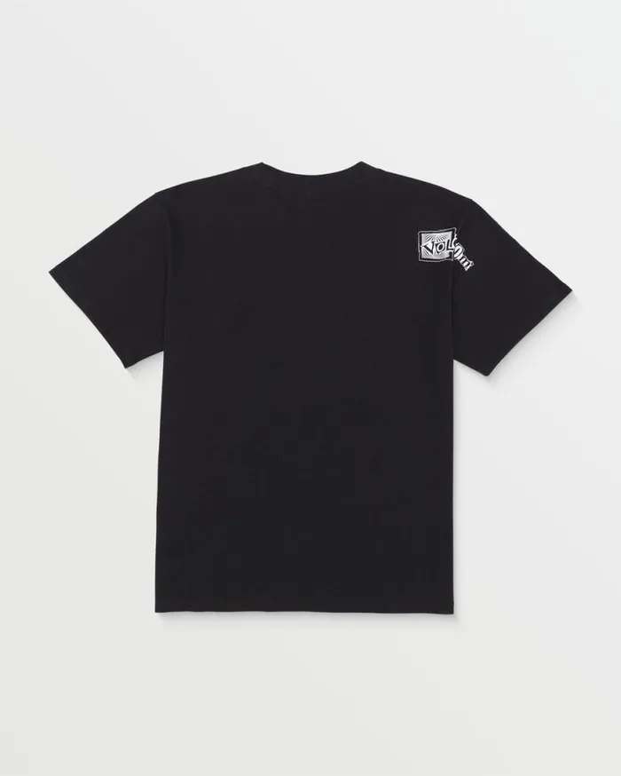 Dental Short Sleeve Tee 8211 Black Mens Volcom TShirts and Tanks