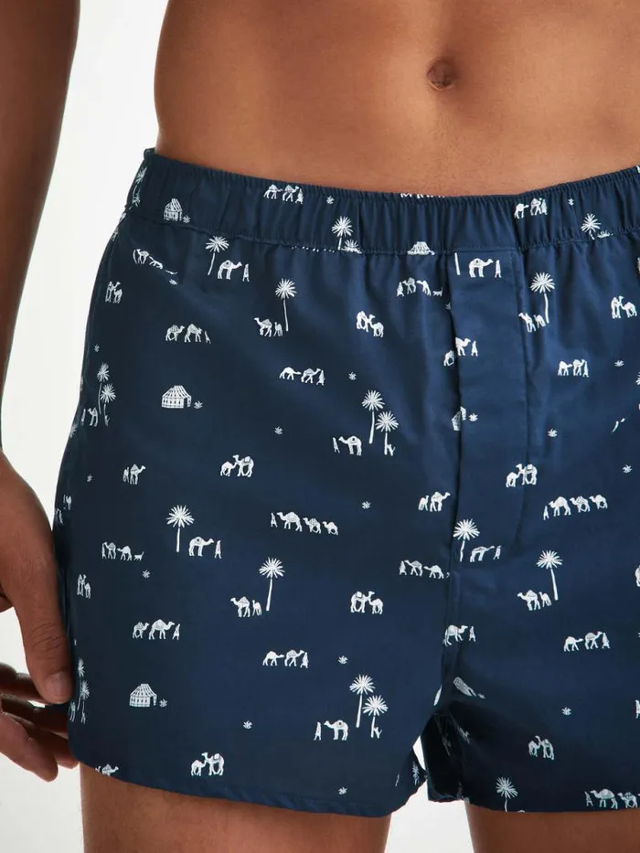 Derek Rose Modern Fit Boxer Shorts Men Modern Fit Boxers Nelson 99 Cotton Batiste Navy