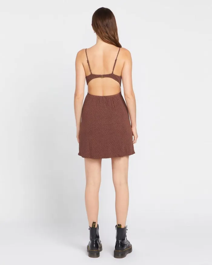 Desert Dazin Dress 8211 Espresso Womens Volcom Dresses