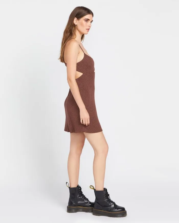 Desert Dazin Dress 8211 Espresso Womens Volcom Dresses