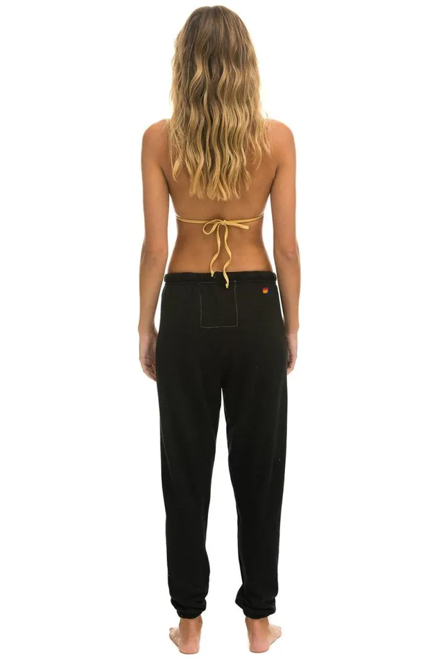 Dreamland Tiger Sweatpants 8211 Black Women Aviator Nation Sweatpants