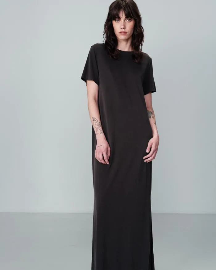 DRESS ANTHRACITE NINA Shop Grace and Mila Long Dresses
