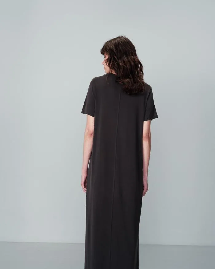 DRESS ANTHRACITE NINA Shop Grace and Mila Long Dresses