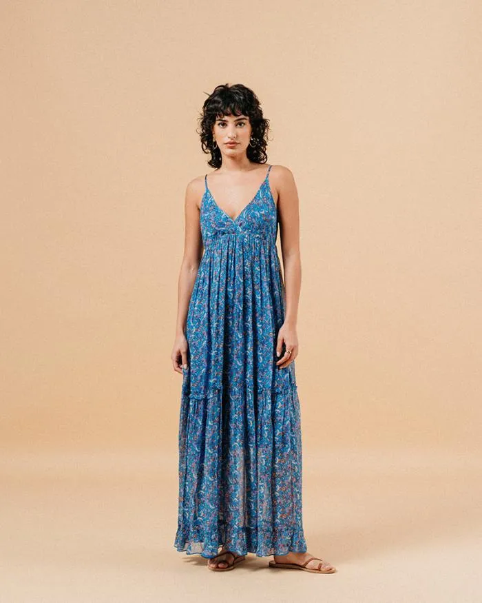 DRESS BLEU MARION Shop Grace and Mila Printed Dresses