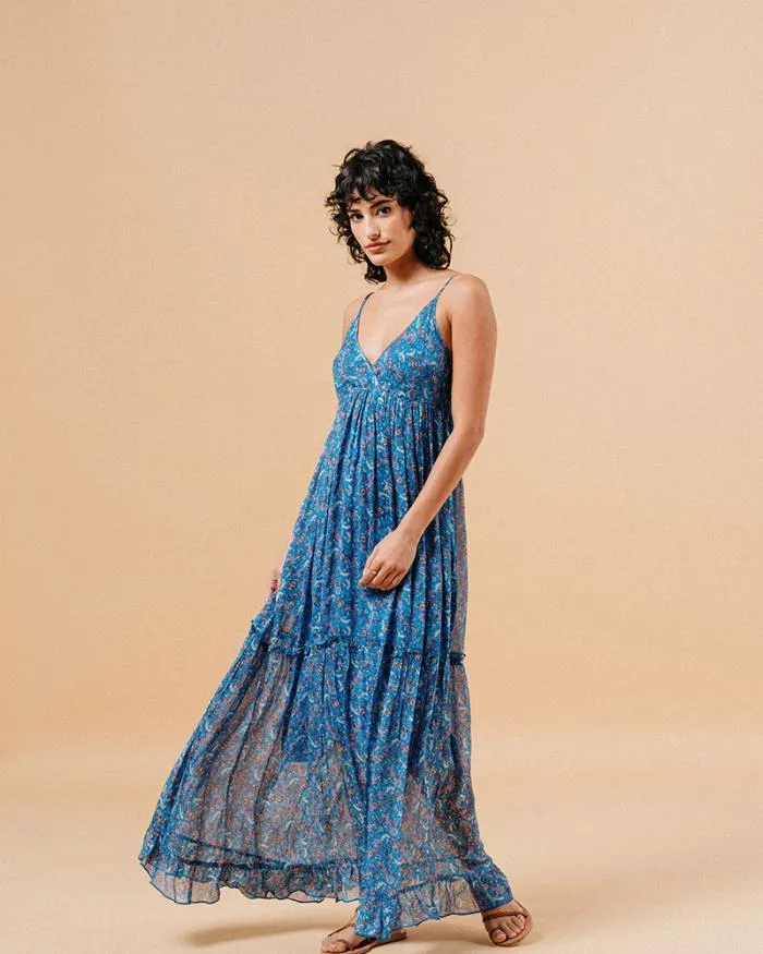 DRESS BLEU MARION Shop Grace and Mila Printed Dresses