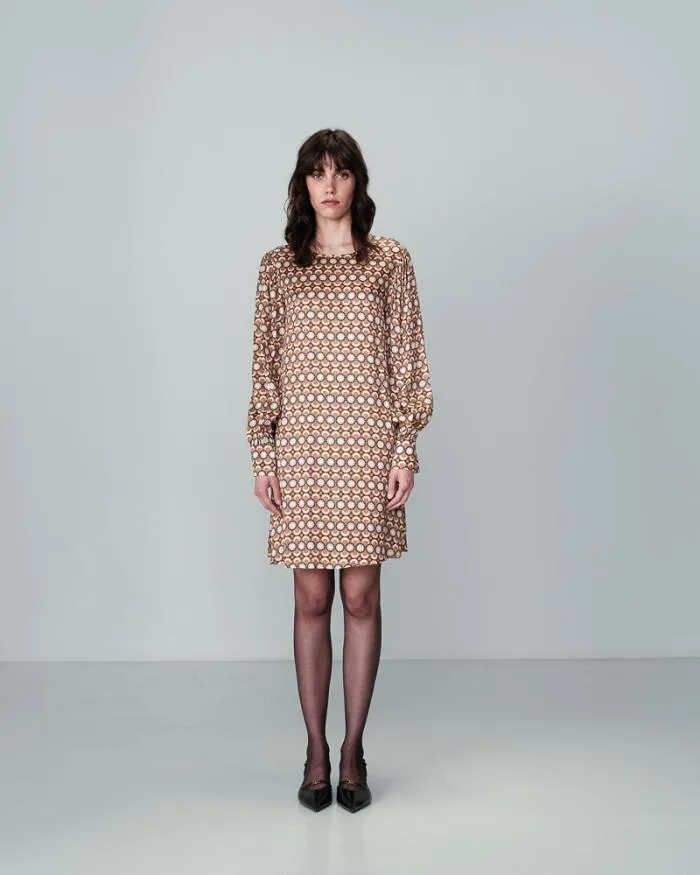 DRESS CAMEL NUIT Shop Grace and Mila Printed Dresses
