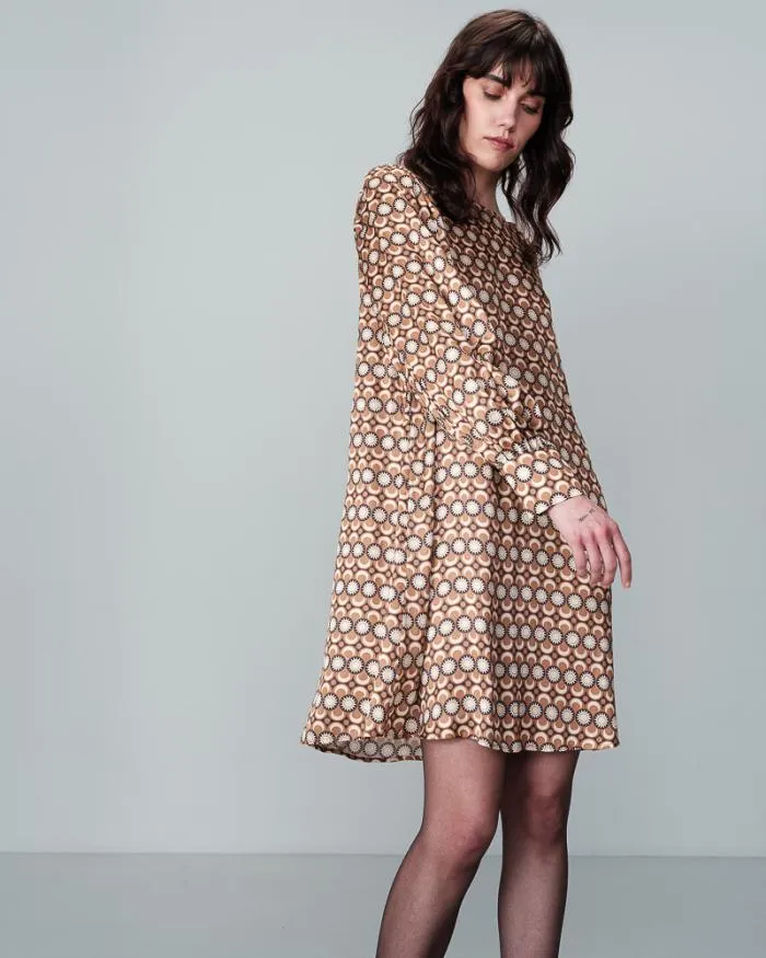 DRESS CAMEL NUIT Shop Grace and Mila Printed Dresses