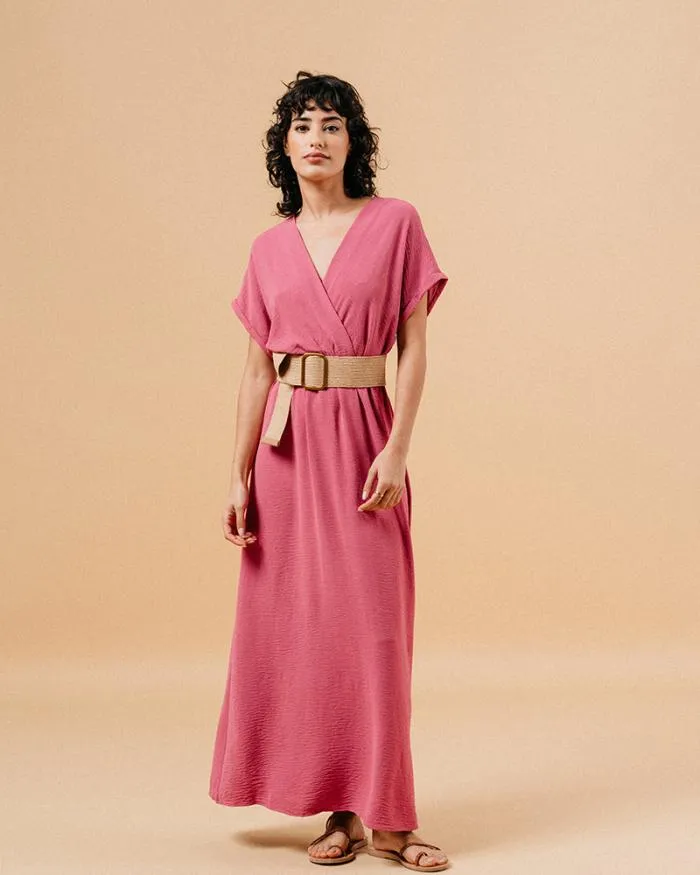 DRESS FUCHSIA MAUD Shop Grace and Mila Long Dresses