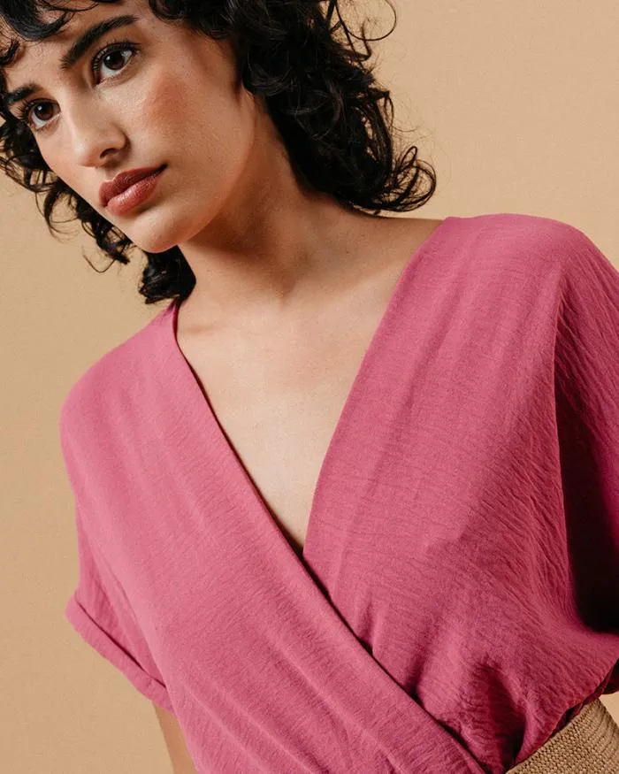 DRESS FUCHSIA MAUD Shop Grace and Mila Long Dresses