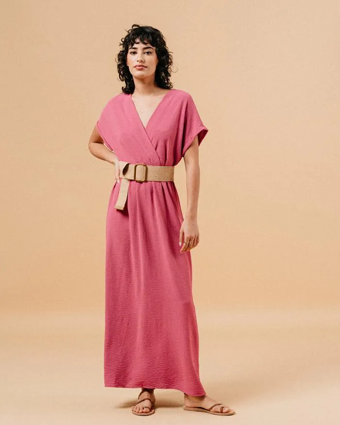 DRESS FUCHSIA MAUD Shop Grace and Mila Long Dresses
