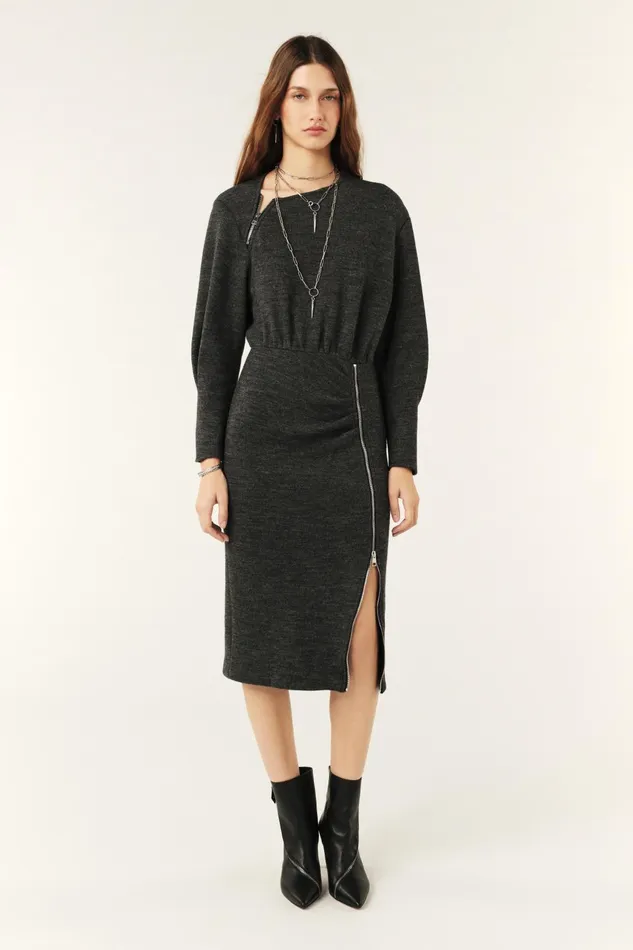 Dress Mimo Gray Women Baandsh Dresses