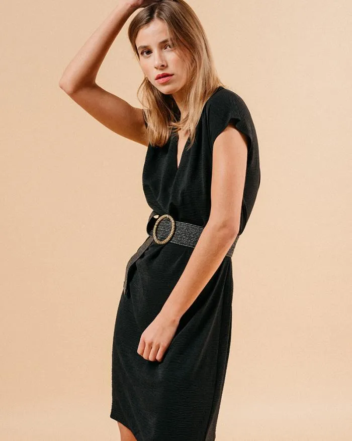 DRESS NOIR MARILOU Shop Grace and Mila Short Dresses