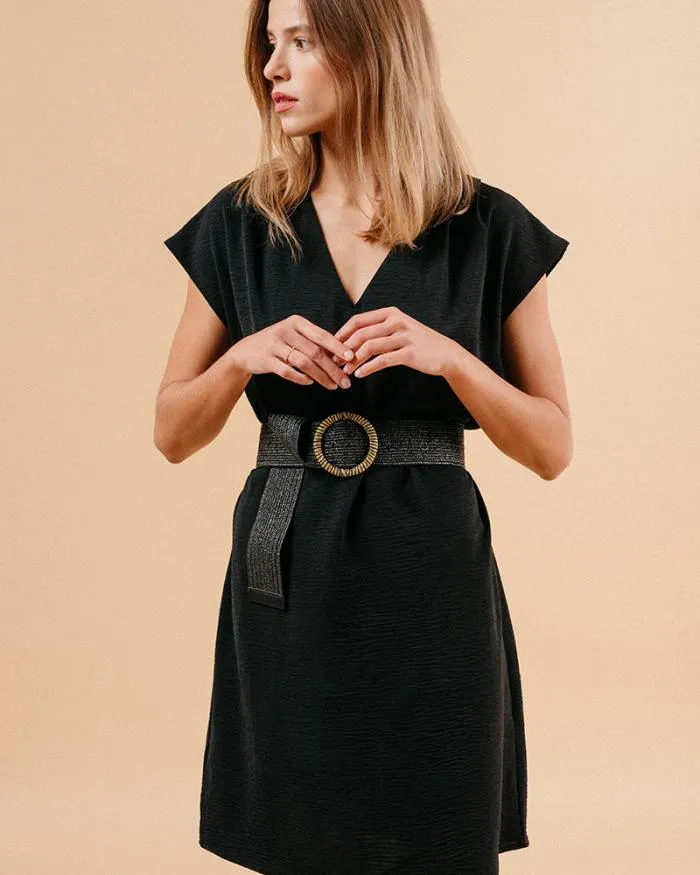 DRESS NOIR MARILOU Shop Grace and Mila Short Dresses