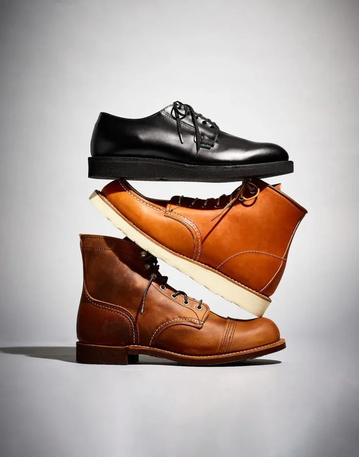 Dress Shoes and Loafers Men Madewell Red Wing Postman Oxfords Black Leather