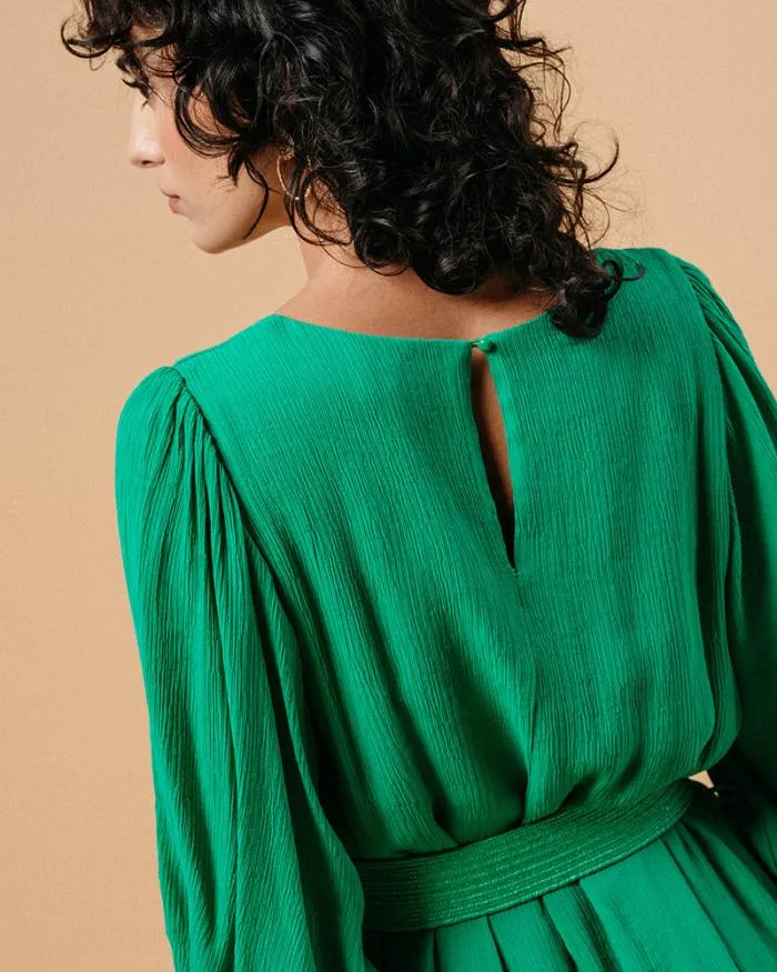 DRESS VERT MELISSA Shop Grace and Mila Short Dresses