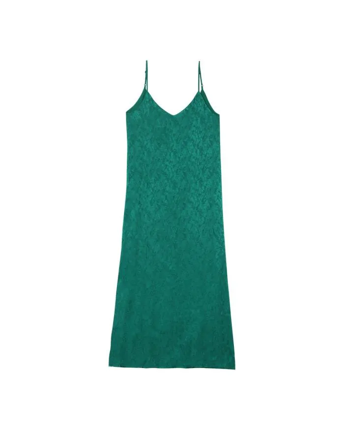 DRESS VERT MICHAELA Shop Grace and Mila Long Dresses