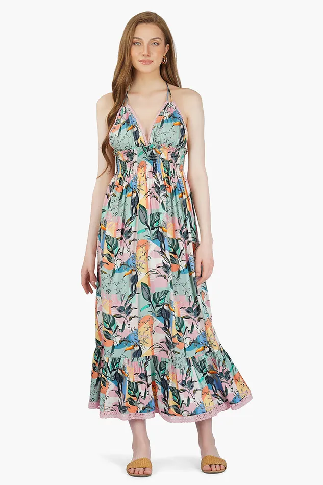 Dresses America and Beyond Women Palmrio Halter Dress