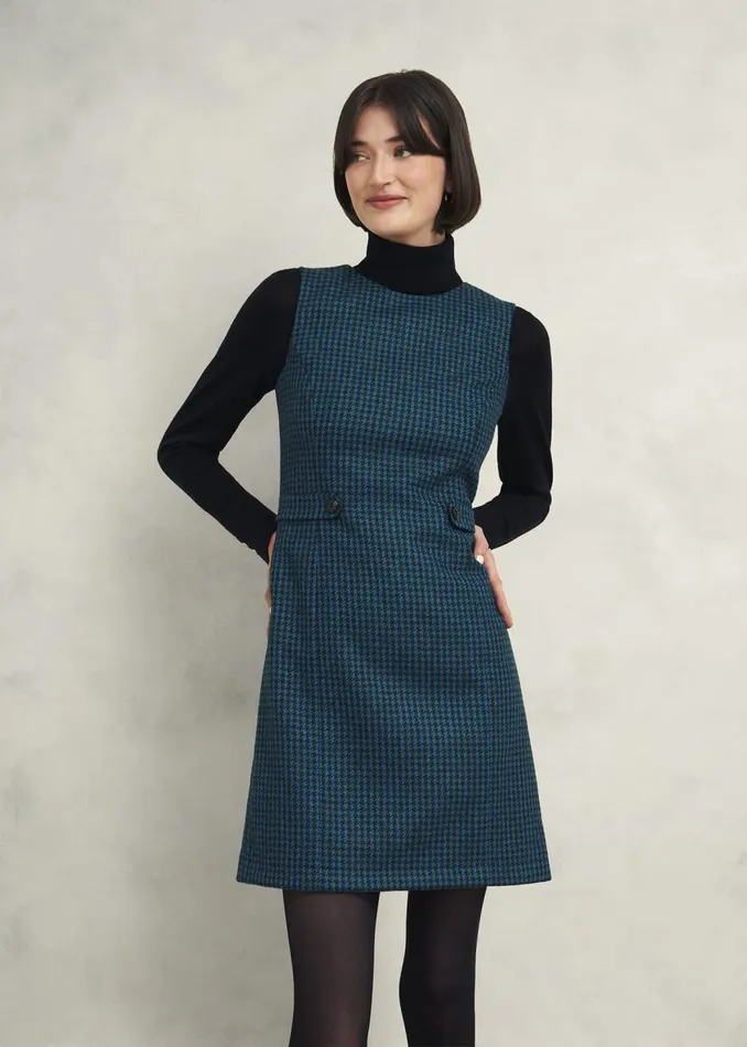 Dresses and Jumpsuits Women HOBBS Sariah Wool Dress Green Multi