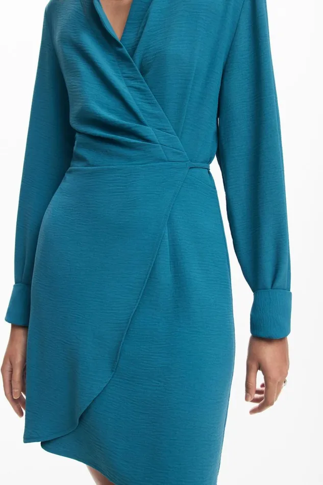 Dresses And Jumpsuits Women Desigual Shirt Dress Blue