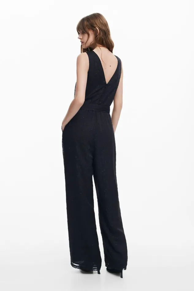 Dresses And Jumpsuits Women Desigual Trousers Black