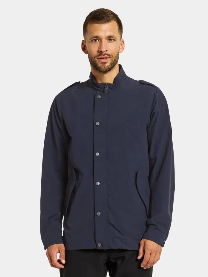 Dunbar Jacket Dark Night Blue Men Didriksons Spring Jackets