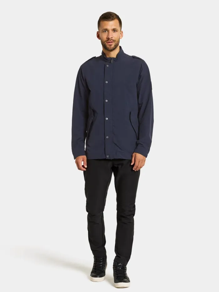 Dunbar Jacket Dark Night Blue Men Didriksons Spring Jackets