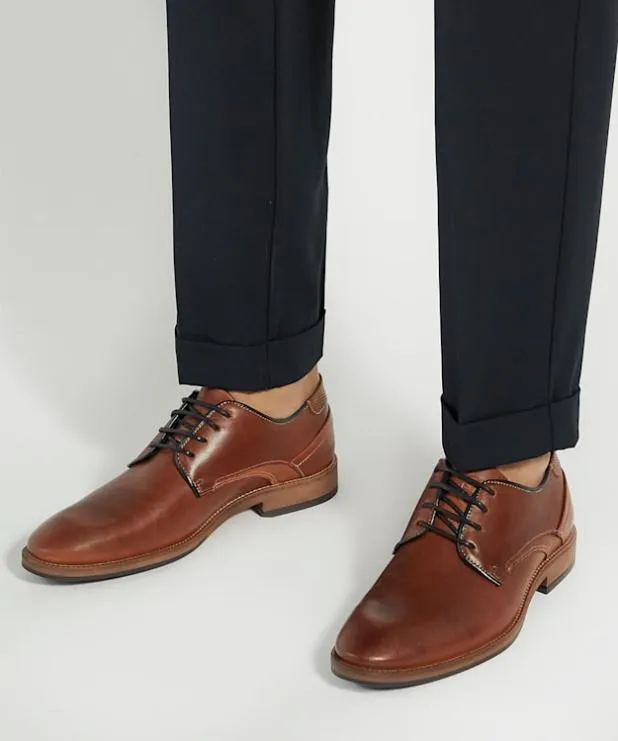 Dune London Casual Shoes Men Leather Gibson Brown
