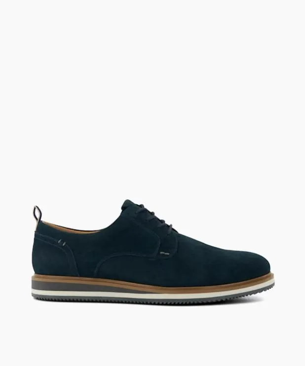 Dune London Casual Shoes Men Nubuck Hybrid Shoes Blue
