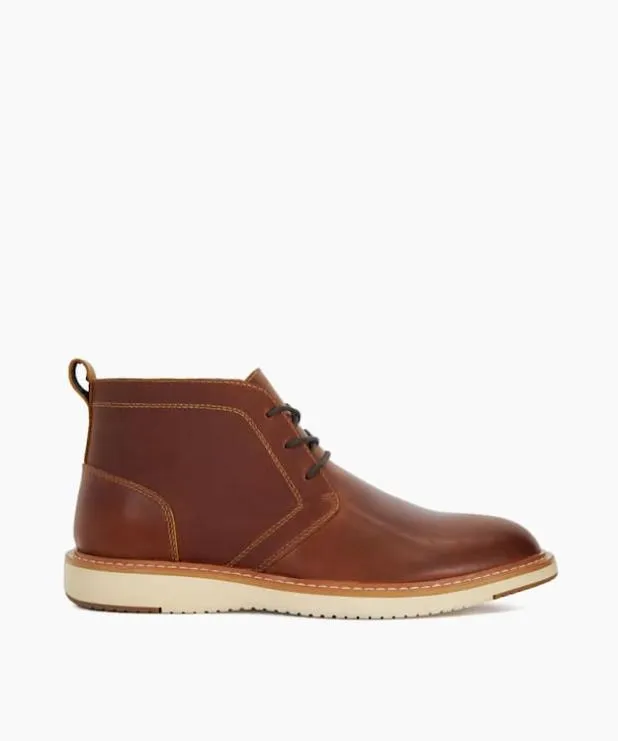 Dune London Chukka Boots Men Wedge Sole Chukka Boots Brown