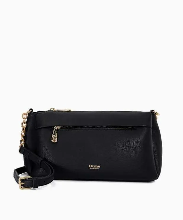 Dune London Crossbody Bags Women Chain Strap Shoulder Bag Black