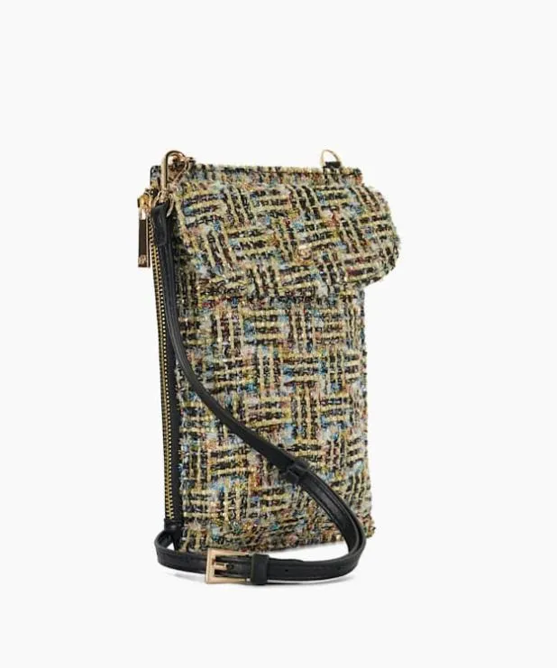 Dune London Crossbody Bags Women Press Stud Cross Body Phone Case Multi