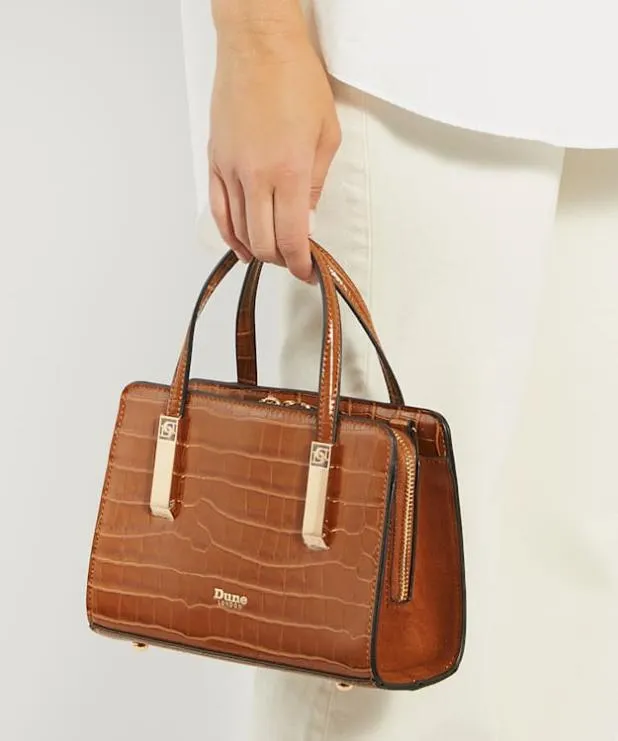 Dune London Crossbody Bags Women Small Tote Bag Brown
