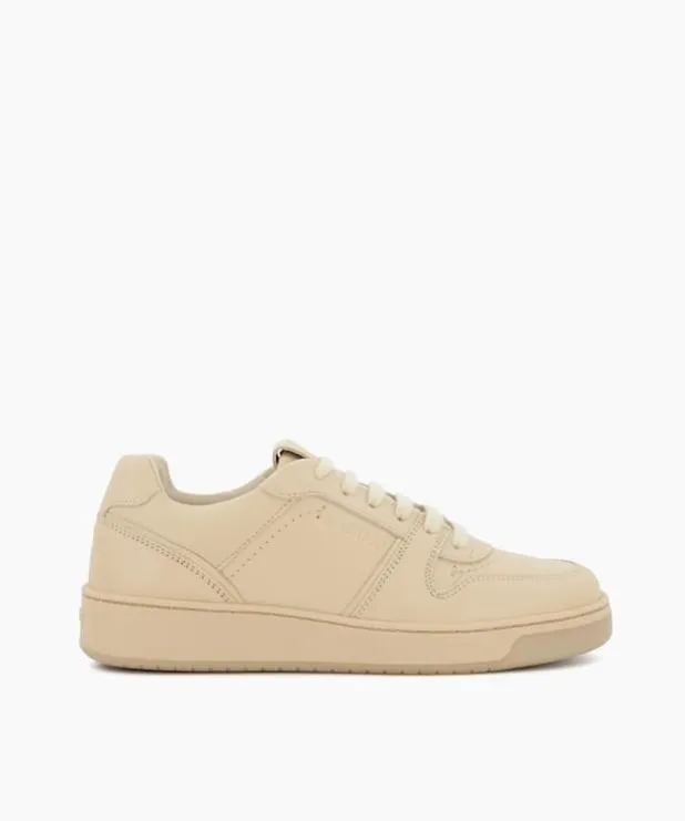 Dune London Trainers Women Leather LaceUp Trainers Neutral