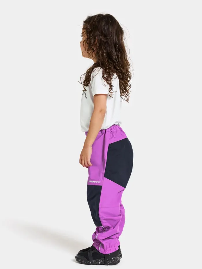 Dusk Kids039 Pants 5 Tulip Purple Kids Didriksons Waterproof Trousers