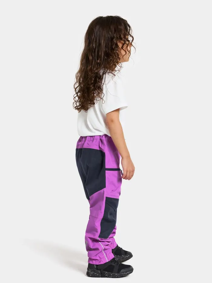 Dusk Kids039 Pants 5 Tulip Purple Kids Didriksons Waterproof Trousers