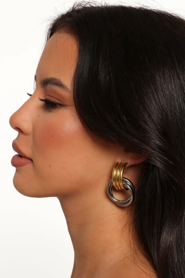 Earrings Women Cyra Earrings GoldSilver Petal and Pup