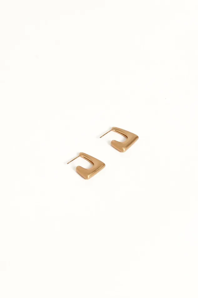 Earrings Women Kelly Earrings Gold Petal and Pup