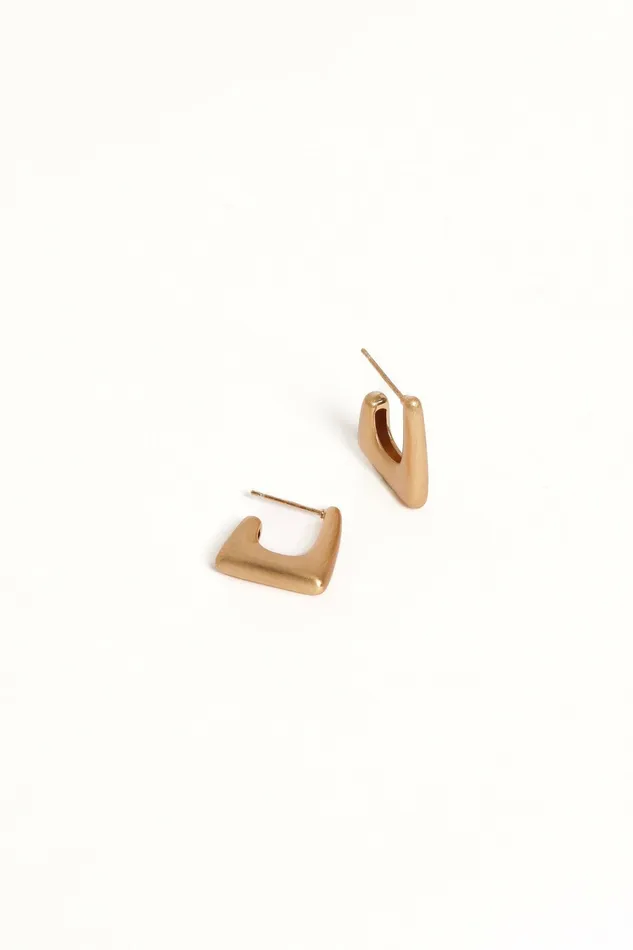 Earrings Women Kelly Earrings Gold Petal and Pup