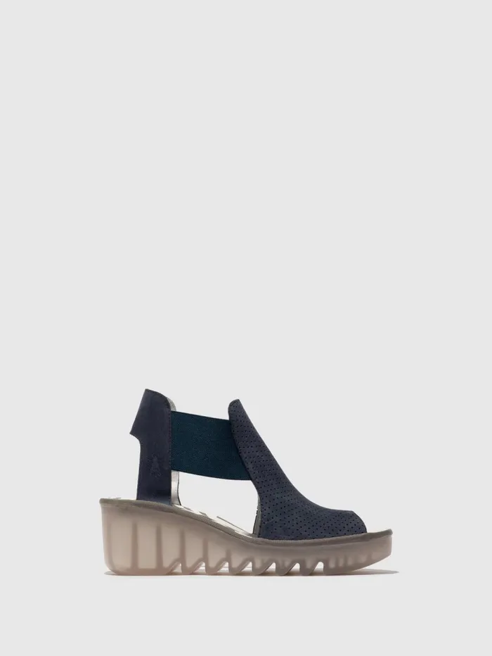 Elasticated Sandals BIGA412FLY JEANS Women Fly London Sandals