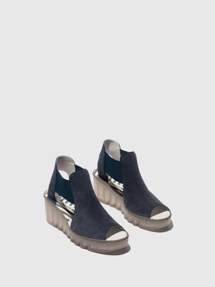 Elasticated Sandals BIGA412FLY JEANS Women Fly London Sandals