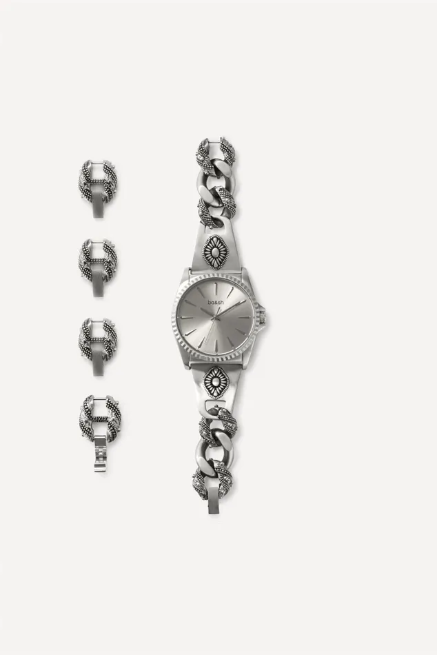 Elegant Watch Reset Gray Women Baandsh Jewelry