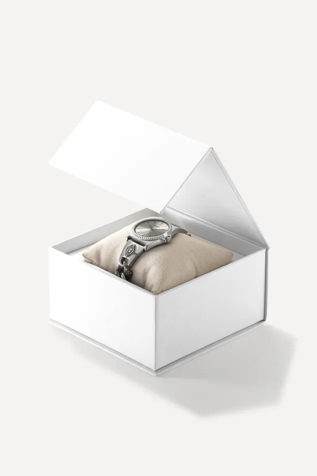 Elegant Watch Reset Gray Women Baandsh Jewelry