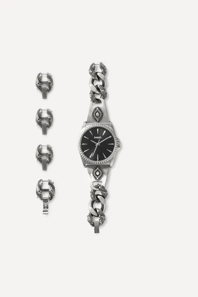 Elegant Watch Reset Gray Women Baandsh Jewelry